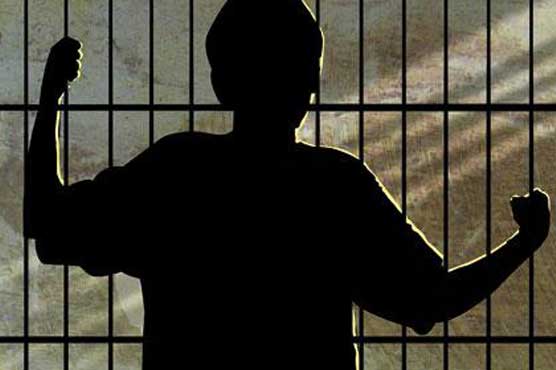 graphic of child in prison